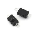 10pc Flashlight Torch Switches Touch Latching Push Button Switches 250V 1.5A Ew