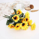 8 Bunch of Artificial Oriental Cherry Flower Blossom Bouquet Home/Office/Party