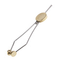 Stainless Steel 10.5cm Fly Tying Bobbin Holder Disc Bobbin Ceramics Holder