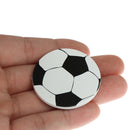 24PCS Football Soccer Cake Cupcake Toppers Wrappers Kids Birthday Party Supply Z