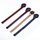 Ladies Watch Starry Sky Diamond Dial Women Bracelet Watches Magnetic Stainl