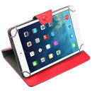 Case Universal Crystal Stand Leather Cover for 7" Tablet PC (red)