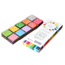 20 Color Fingerprint Ink Pad - Craft Inkpad - for Kids Toddler Painting Playing