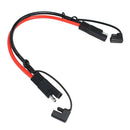 1Ft/0. 2Pin SAE / SAE Extension Cable For Battery Harness To Charger 10AWG