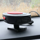 Fog Removal Car Air Heater Demister 12V Hot Warm Fan Defroster (Red) A