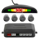 4 Sensors LED Display Car Parking Sensor Kit Radar Monitor System (Grey) A