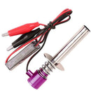 6V -24V Electronic Glow Plug Starter Igniter Fit for Nitro RC Car Engine-Pu