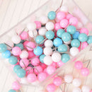 150X candy colors pellet push pin thumb tack message board pushpin plastic!E