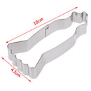 Dress Stainless Steel Cookies Cutter Biscuit Mould Cake Sugar Craft Cutting-Mo3c