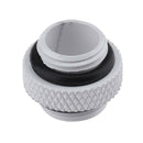 White G1/4 Dual External Thread Hose Connector for PC DIY Water Cooling System