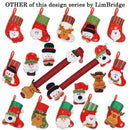 Christmas Mixed Set Mini Stockings, 12pcs W2K8