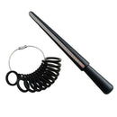 Ring Size Diameter Plastic Finger Ring Sizes Mandrel Stick Gauge Jewelery T