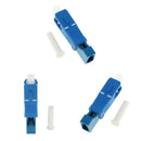 3x LC Female to SC Male Singlemode 9/125 SM Optical Fiber