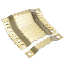 100 Sets Golden Saw Tooth Picture Frame Hangers Hanging Photo Oil Painting