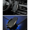 10W Wireless Car Charger Owl Shape Automatic Clamping Fast Charging Phone H