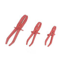 3pcs Hose Clamp Tools Set Coolant Fuel Pipe Brake Fluid Flexi Red Hoses P6O3