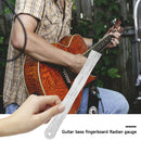 Guitar Bass Stainless Steel Fingerboard Fretboard Protector Plate Ruler