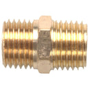 Solid Brass 1/4" PT Male Thread Water Hose Pipe Straight Connector
