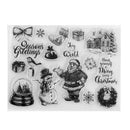 Christmas Transparent Stamp Clear Seal for DIY Scrapbooking Card Decorative