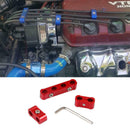 12 x Red Aluminum Engine Spark Plug Wire Separator Divider Organizer Cla GYP