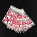 Sweet Heart Pic Pastry Cookie Gifts Self-Adhesive Plastic Cello OPP Valve Bag 3C