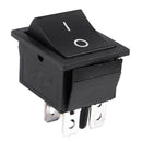 2 x AC 16A/250V 20A/125V 4 Pin ON-OFF 2 Position DPST Snap in Boat Rocker S X4U3