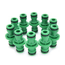 2Way Water Hose Pipe Tube Plumbing Connector Coupler Joiner Plastic Gardening OZ