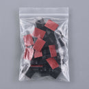 20x Cable Clips Self Adhesive Cord Management Black Wire Holder Organizer Clamps