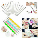 20Pcs Nail Art Gel Design Pen Painting Polish Brush Dotting Drawing Tools Set/