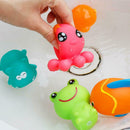 Baby Bath Toys Rubber Water Spraying Baby Toys Squirters Shower Toys