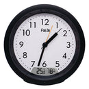 Temperature Humidity Meter Detector Alarm Clock for Office Bedroom Travel