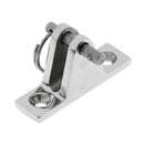 Boat Bimini Deck Hinges w/ Pin and Ring - 2.36 x 0.7 inch/6 x 1.8 cm - 316