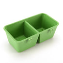 2 in 1 Parrot Food Water Bowl Cups Bird Pigeons Cage Sand Cup Feeding Feeder*~TO