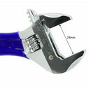 Adjustable Wrench Stainless Steel Universal Spanner Mini Nut Key Hand Tools FNK