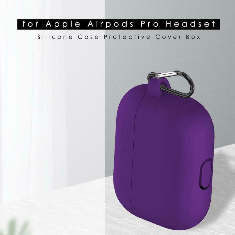 Anti-Fall Silicone Case Protector Organizer Box for Airpods Pro Wireless Headset
