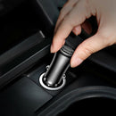 Ultra mini Baseus 3A Fast Charging Dual Ports USB Car Phone Charger Adapter One