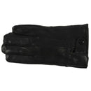 Men's Winter Leather Single Button Driving Gloves