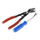Car Door Card Panel Trim Upholstery Remover+Clip Removal Pliers Pry Tool Set new