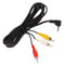 1.5m 3.5mm Jack Plug To 3 RCA Audio Video AV Out Cable for Camera DV TV VCR
