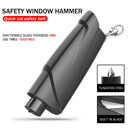 Portable Car Safety Hammer Window Breaker Seat Belt Cutter Emergency Escape Tool
