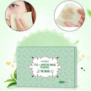 100pcs Facial Oil Control Papers Wipes Sheets Absorbing Face Blotting Cle3c