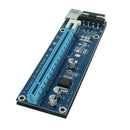 4Pin PCI-E 1X to 16X BTC Mining Extender Graphic Riser Card Adapter Cable