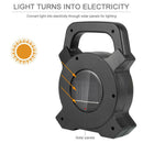 Solar Portable Rechargeable LED Flood Light Outdoor Garden Work Light UXU