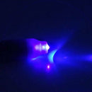 New 1pc Invisible Ink Spy Pen Built in UV Light Magic Marker Secret Message