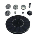 Mini Solar Bird Bath Fountain Pump Free Standing Floating Water Fountain Pump