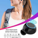 Wireless Bluetooth 5.1 TWS Earphone LED Display, IPX7 and 3300 mAh LED Smart