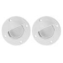 2 Pieces Universal Boat Deck Drain Scupper Valve Water Drain Plug Stopper