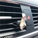 Perfumes Owl Car styling Air conditioner Solid perfume clip car air freshenerJ!c