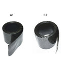 Black 2M 30mm Car Auto Chrome DIY Moulding Trim Strip For Window Bumper Grille