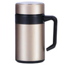 500ML Thermal Mug Stainless Steel Vacuum Flasks with Handle Thermocup Offic